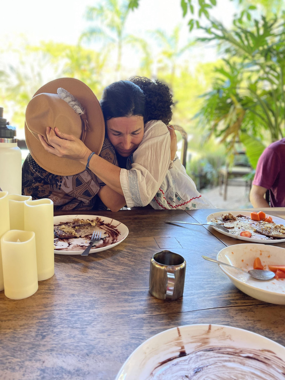 Guests connecting at an SBT healing retreat