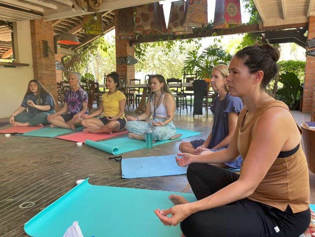 Guided healing at an SBT retreat