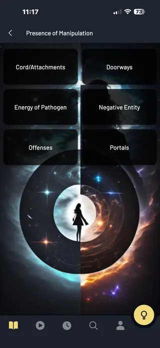 Organized healing work app screenshot